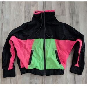 Vintage Direct Force Color Block Kids Windbreaker Jacket 80s 90s, 4T (V6)